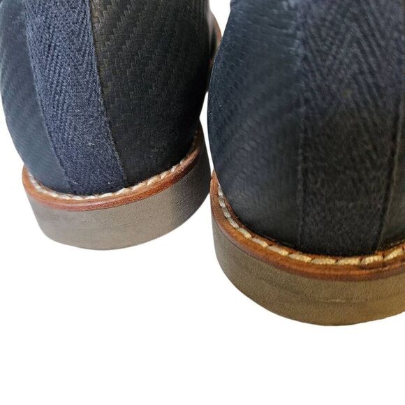 Timberland men's Earthkeepers Stormbuck Lite navy oxford shoes,  Size 9.5 - Picture 3 of 6